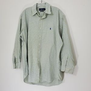 Ralph Lauren Classoc Fit Checked Shirt, Size 17 32/33
